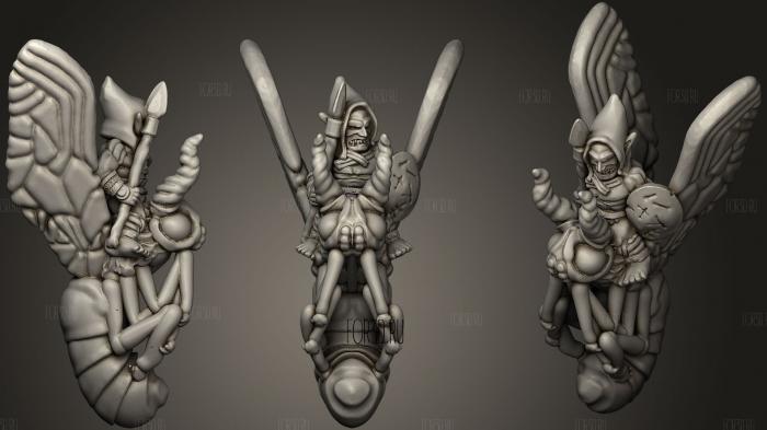 Fly Rider 3d stl for CNC